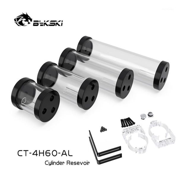 

bykski new 60mm cylindrical reservoir for water cooling 80mm 130mm 180mm 240mm ct-4h60-al1