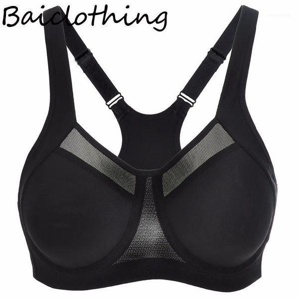 

32 34 36 38 42 b c d dd baiclothing comfortable womens power racer back ultimate support underwire bra women lingerie1, Red;black