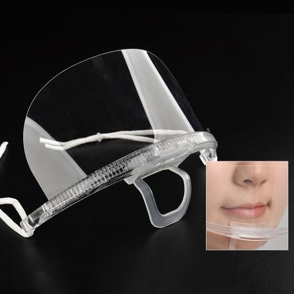 

5pcs tattoo supplies permanent makeup accessories transparent plastic face mask environmental for microblading eyebrow lip