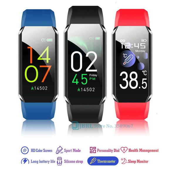

android ios sports watch, men's and women's smart temperature control wristbands in 2021dewjk