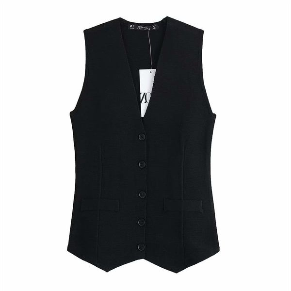 

2020 summer women's new sleeveless slim slimming wild wear small vest pocket knitted tight vest drop shipping, White