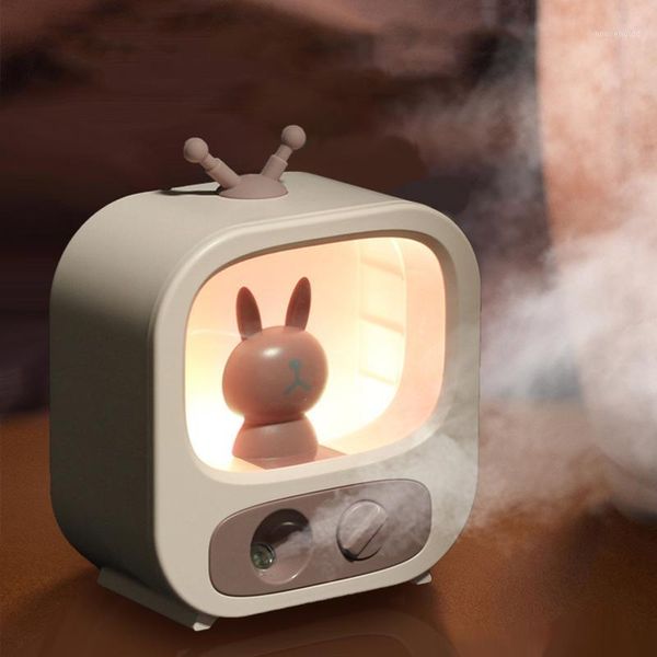 

small car air humidifier household new atomizer cute pet water replenishing instrument spray usb humidifier led night lamp1