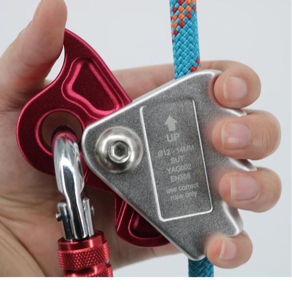 

safety climbing rope grab mountaineering rappelling device tree arborist rock climbing lanyard protecta equipment safety qylcgj