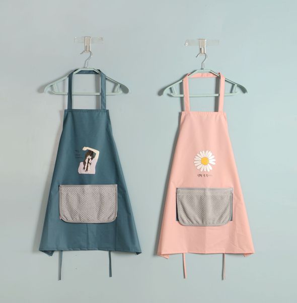 

youyi apron household kitchen waterproof and oil-proof summer ultra-thin customed working suit cute japanese style korean fashion