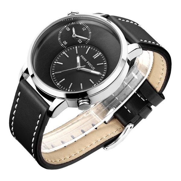 

2020 New Design Leather Strap Fashion Special Design Brand Classic Mens Retro Watches Casual Watch Genuine Waterproof Wristwatch, Red