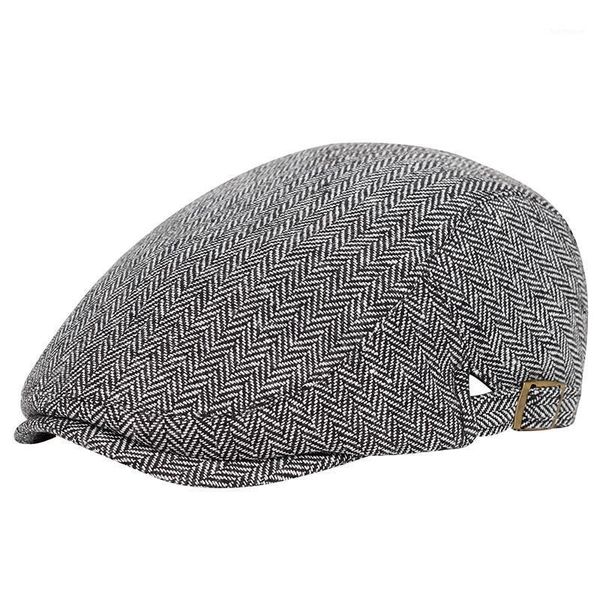 

new men british style berets adjustable flat cap fashion autumn winter warm newsboy hat gatsby peaky blinder golf hats gorras1, Blue;gray