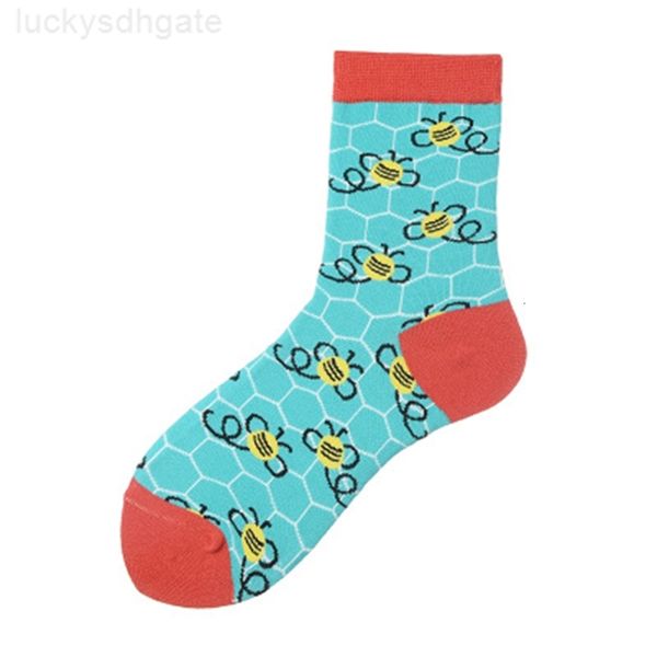 

socks women's creative bee dinosaur 20191123 new, Black;white