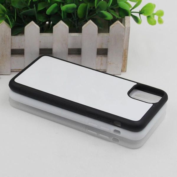 

new 8 11 pro max case 8plus blank sublimation tpu pc phone case 2d iphone for 11 pro max se with 12 x xr xs max aluminum iphone inserts fkrc