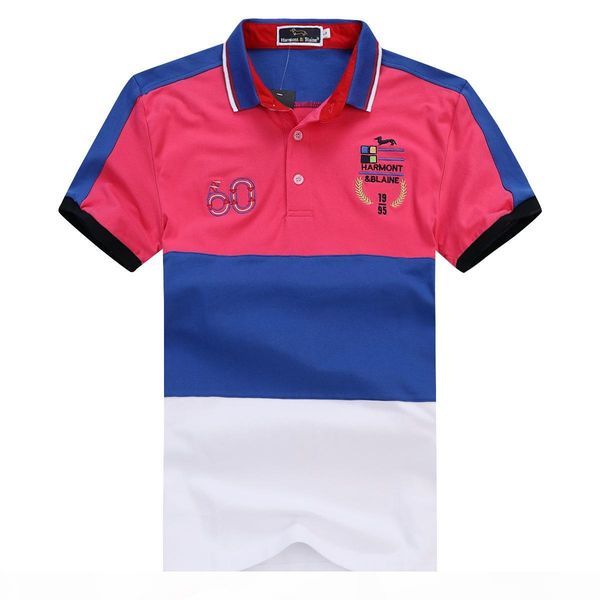 

harmont blaine selling new short polo for men nice quality fashion design qualtiy high embroidery men polo size m  xl xxl 3xl, White;black