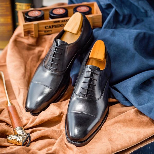 

do not pick your feet] 2021 men's korean three-joint derby men's shoes, ultra-light soles, business leather shoes for men, Black