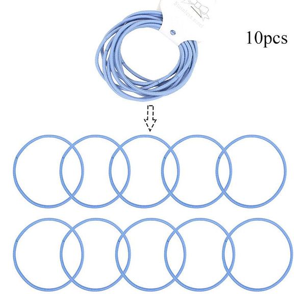 

10 шт. набор 5см аксессуары для волос женщины резиновые полосы щечки эластичные волосы полосы волос девушки оголовье волос галстуки резинка, Black;brown