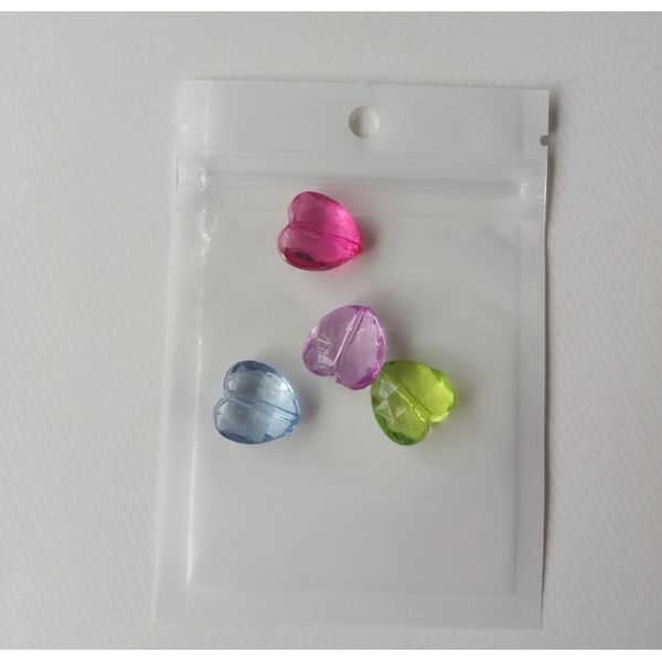 

200 шт. полупрозрачный подарок ювелирные изделия сумки сумки zip замок пластиковые пакеты с молнией ювелирные изделия сумка упаковка хранени