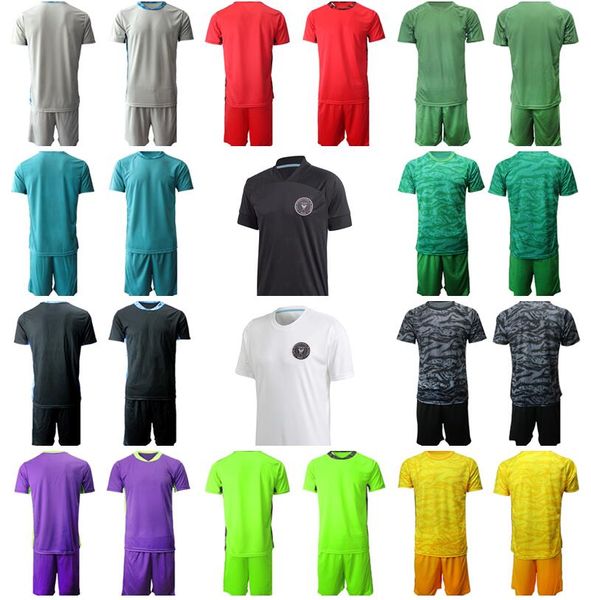 

inter miami cf goalkeeper gk soccer 1 john mccarthy jersey set goalie 31 luis robles football shirt kits fluorescent green grey red black