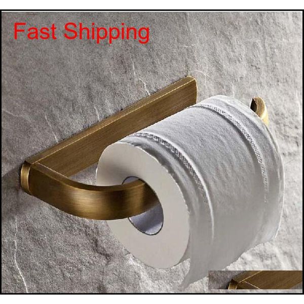

wholesale and retail promotion new antique brass bathroom wall mounted toilet paper holder qylngn sports2010