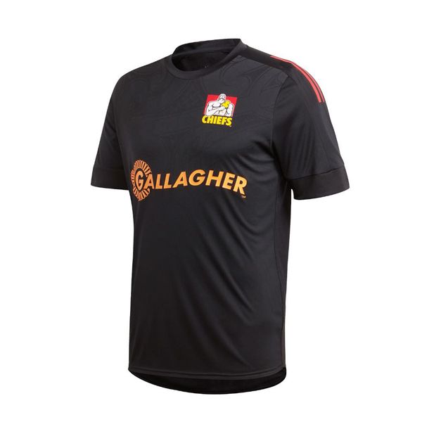 

chief rugby jersey 2020 super training t-shirt size: s-5xl, Black;gray