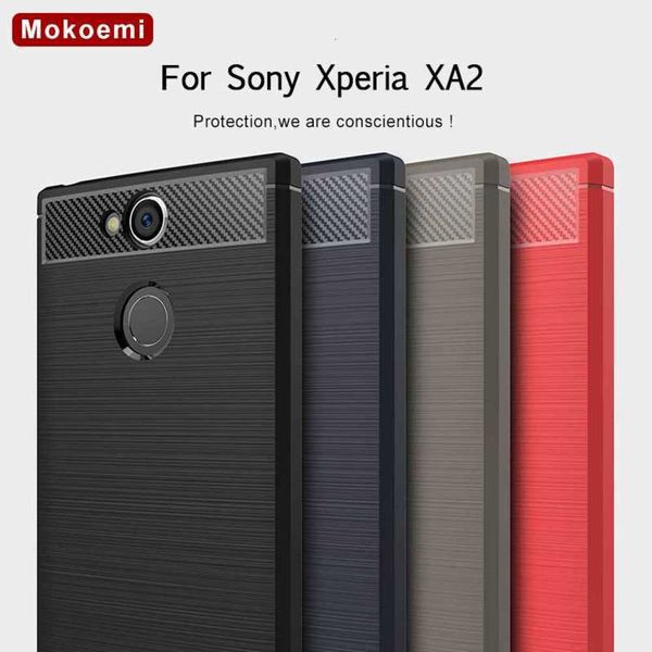 

sewqmokoemi sony xperia xa2 ultra shockproof soft silicone fashionable case, 5.2 inchvtrvgt