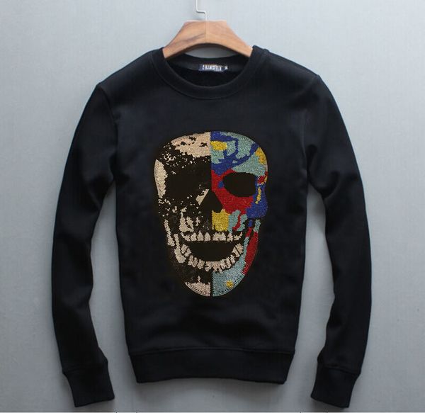 

fashion warm drill sweater casual hoodie nnf1, Black