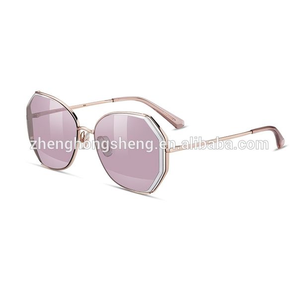 

h8826n11r vintage rose gold frame pink polarized glasses sunglasses