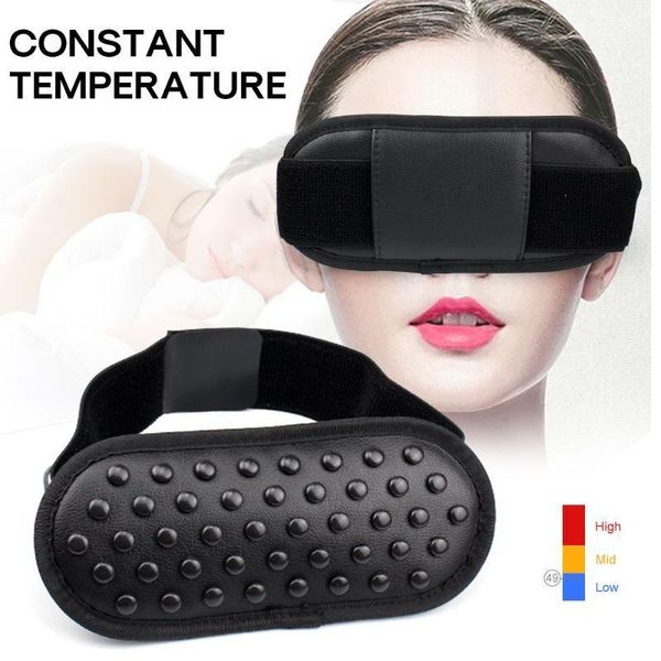 

electric massagers heat tourmaline goggles sleeping eye mask cover patch paded soft blindfold relax massager beauty tools1