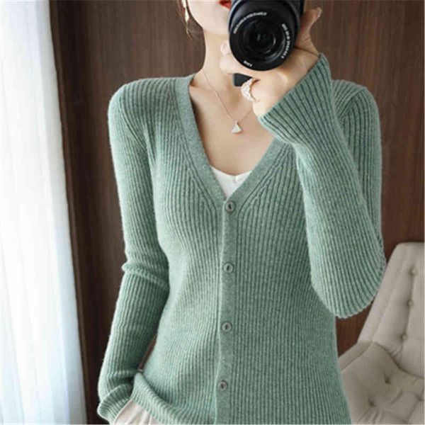 

women's knits & tees women's cardigan sweater for spring, slim knitted with buttons and long sleeve, basic zy6073, hxhn, White