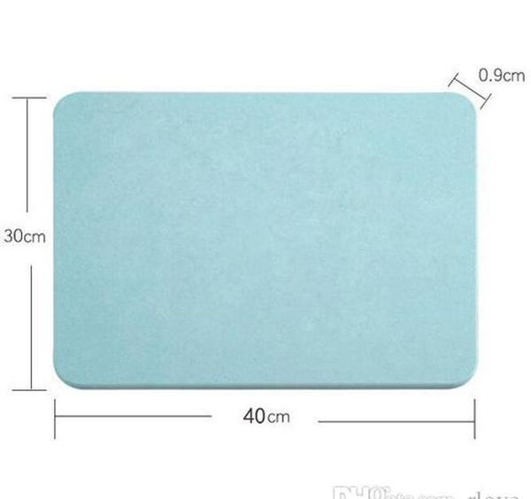 

40*30cm diatom mud anti-slip absorbent fast drying ultra absorbent mat bathroom mat diatomite soak water clean a wmtfqk bdedome