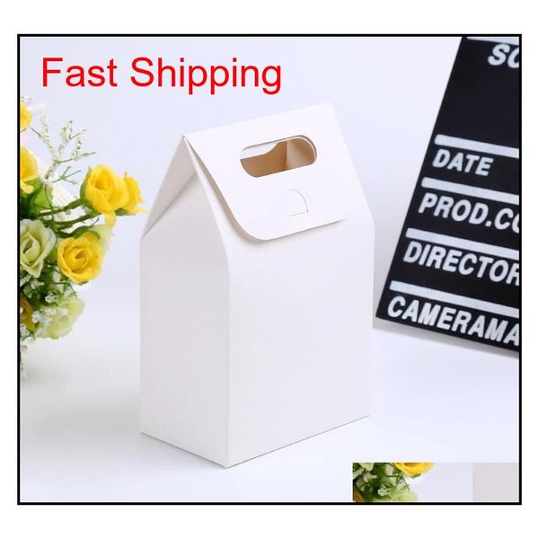 

kraft box craft bag with handle soap candy bakery cookie biscuits pa qyljdk sports2010