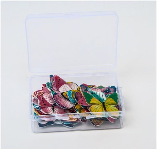 

72pcs/box edible glutinous wafer rice paper butterfly cake cupcake ers cake decoration birthday wedding cake tool a bbyflh