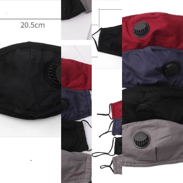 

n6h2colors face anti dust mask with breathing 4 valve cotton reusable washable protective masks boomoutletuviu