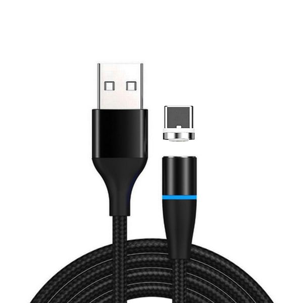 

3a usb to usb-c type-c fast charging 480mbps data transmission mobile phone magnetic suction fast charging data cable cable length 1m