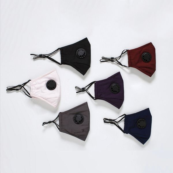 

factorybreathable mask valve dust-proof fashion face double breathing reusable protective masks for men and women wit