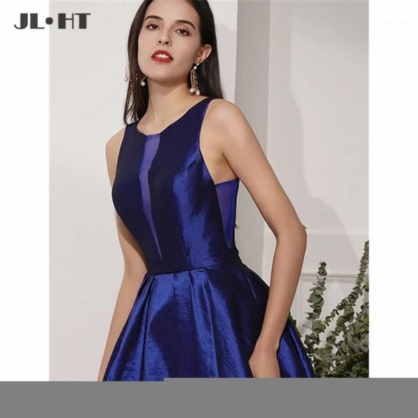 

in stock evening dresses prom gown with pockets satin open back sleeveless evening dress for women custom made1, White;black
