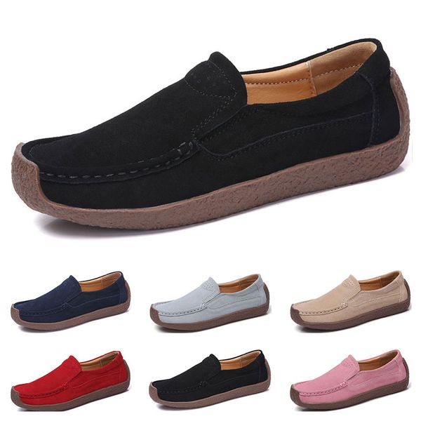 

fashion 35-42 eur new women&#39s leather shoes candy colors overshoes british casual shoes espadrilles #six, Black