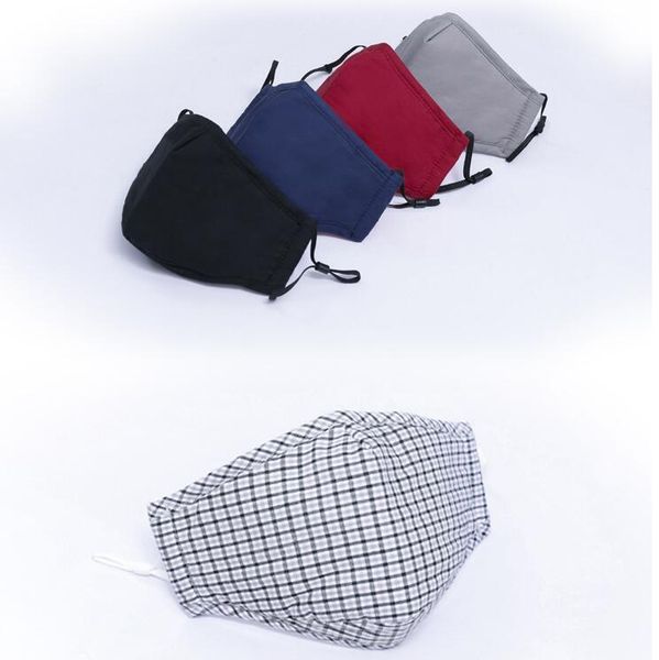 

fast shipping reusable cotton face masks with breath valve pm2.5 mouth mask anti-dust fabric mask washable mask