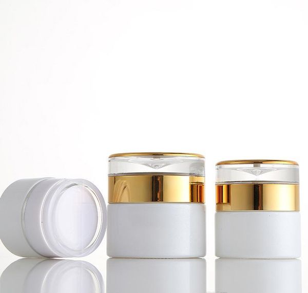 

white glass cosmetic jars lotion pump bottle atomizer spray bottles with acrylic drop lids 20g 30g 5 jlldie eatout