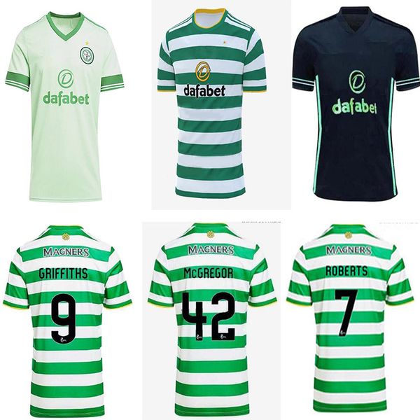 

20 21 celtic football shirt eduard 2020 2021 brown forrest christian football shirt griffiths celtic 3rd mcgregor men's football shirt, Black;yellow