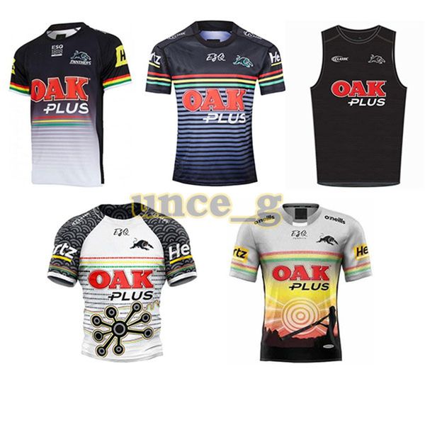 

2021 penrith panthers indigenous rugby jerseys 2019 2020 home jersey national rugby league rugby australia n r  shirts size s-3xl, Black;gray