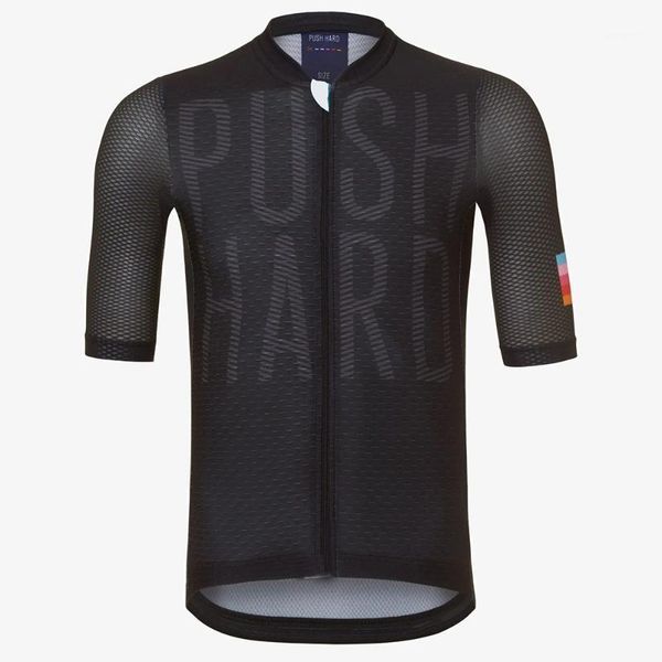 

pns 2020 short sleeve men cycling jersey mtb road bike jersey mesh breathable mountain bicycle1, Black;red