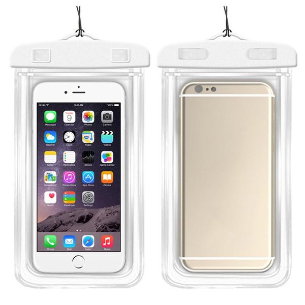 

2020 fashion universal, suitable for a variety of mobile phone waterproof bags, waterproof sleeves, swimming sealed bags, buy one get one ge