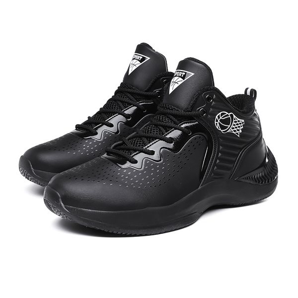 

men basketball shoes triple black white blue red mens trainers fashion athletic sports sneakers size 40-44 style #41