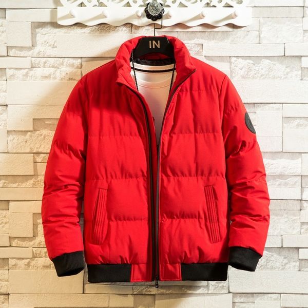 

2021 Mark Winter New Parka Male Jacket Down Keep Hot Fashion Large Dimensions 5xl 6xl 7xl 8xl 2G1E, Black