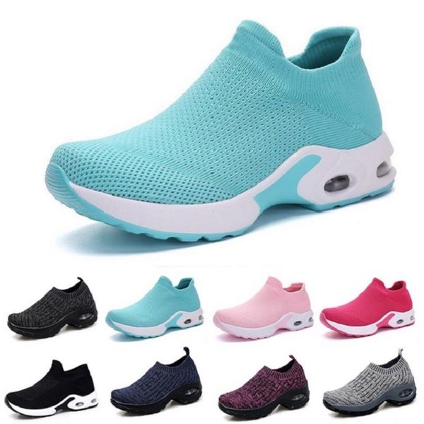

style514 fashion men running shoes white black pink laceless breathable comfortable mens trainers canvas shoe sports sneakers runners 35-42