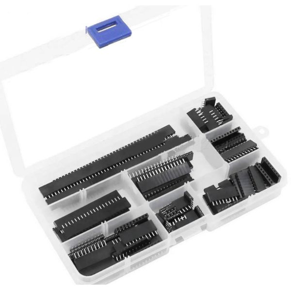 

120pcs 2.54mm 4 6 8 10 12 16 20 40p pin stackable long legs femal header shield connector kit 120pcs 2.54mm inexpensive f wmtmgl