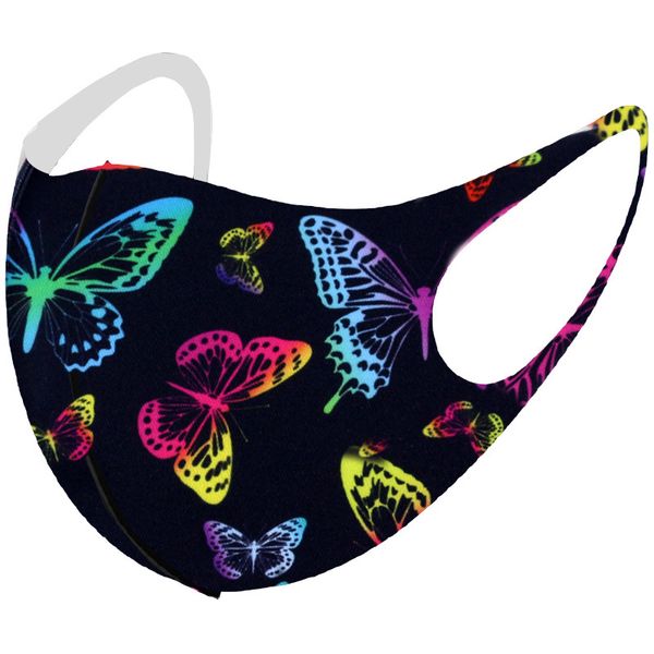 

autumn fashion christmas mask printing face and winter ice silk cotton non-disposable washable dustproof masks