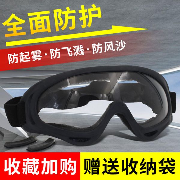 

dust proof and goggles