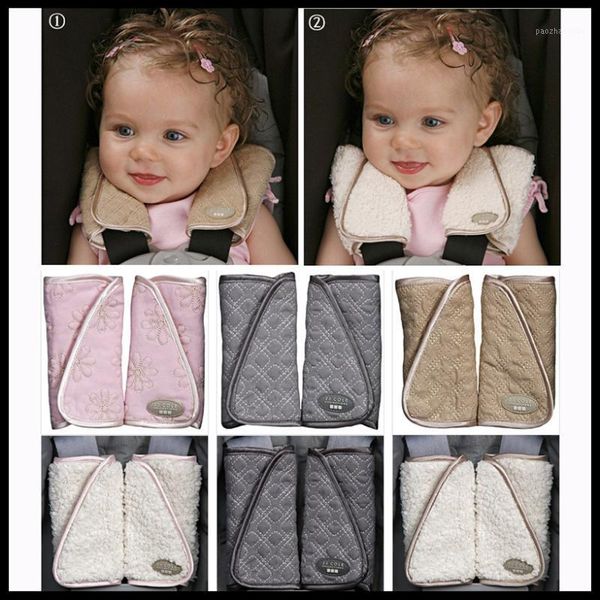 

stroller parts & accessories baby car seat safety belt strap cover pad shoulder pads soft neck protection cushion -151