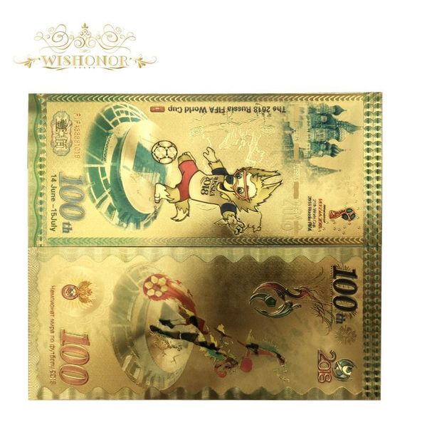 

36 типов горячие продажи красочные россия кубок мира ruble banknotes в 24k позолоченные бумажные деньги для сбора и подарков wmtxpp