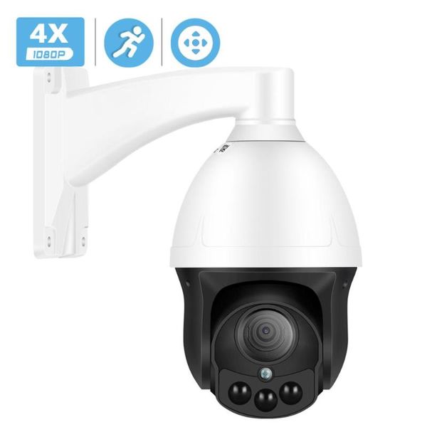 

4x auto zoom ip camera ptz outdoor waterproof xmeye speed dome cctv camera 2mp sony imx323 surveillance ptz 1080p