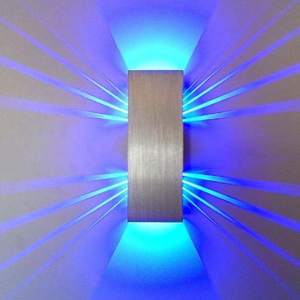 

wall lamp indoor light 2w/6w led sconce aluminum decoration creative home lampe murale lamparas pared lampada da parete