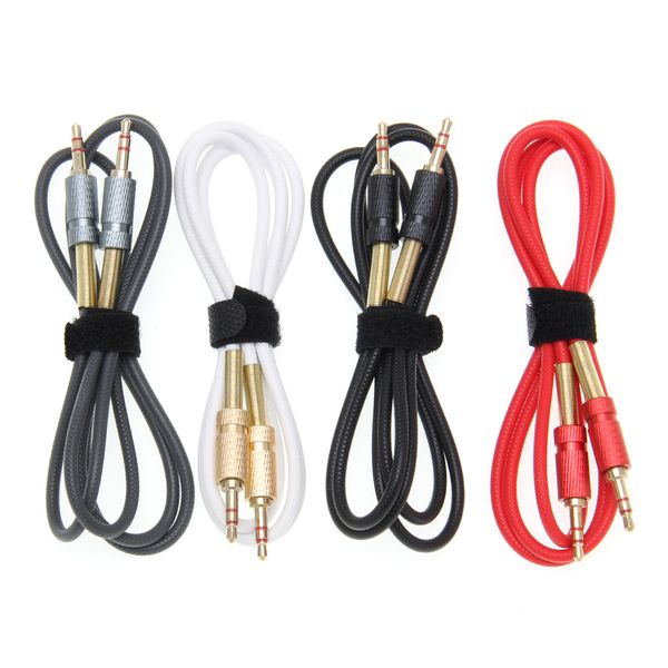 

высокое качество jack 3,5 мм tpe aux аудио кабель 3.5 мм мужчина к мужскому кабелю для телефонного автомобиля докладчик mp4 наушники 1 м 100