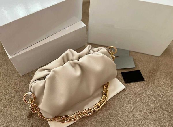 

chain cloud shoulder bags clutch 2022 newset bag with thick women pouch clip handbags crossbody totesy001